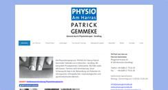 Desktop Screenshot of physio-gemmeke.de